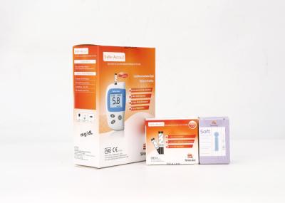 Life Time Warranty Diabetes Glucose Meter With 7/14/28/60/90 Testing Result Average