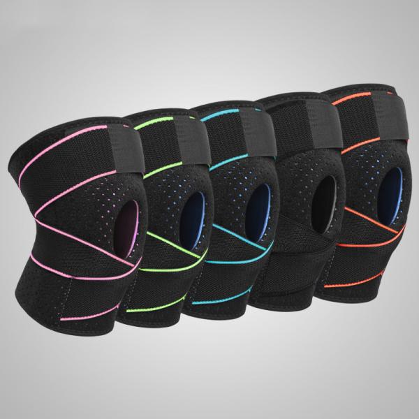 Wear Resistant Basketball Sports Knee Pad Running Knee Sleeves Sweat Wicking