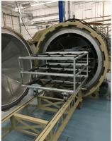 Autoclave de curagem composta de aquecimento elétrico com controle de temperatura preciso