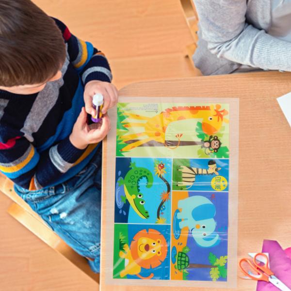 Устранимая липкая ручка экстракласса таблицы на устанавливает циновки для младенца в 3 дизайнах