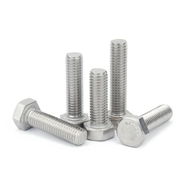 18-8 Stainless Steel Hex Head Bolts Metal 250mm Hex Head Screws
