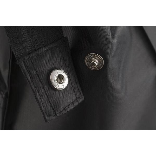 High quality wholesale cheap shopping black nylon foldable tote bag