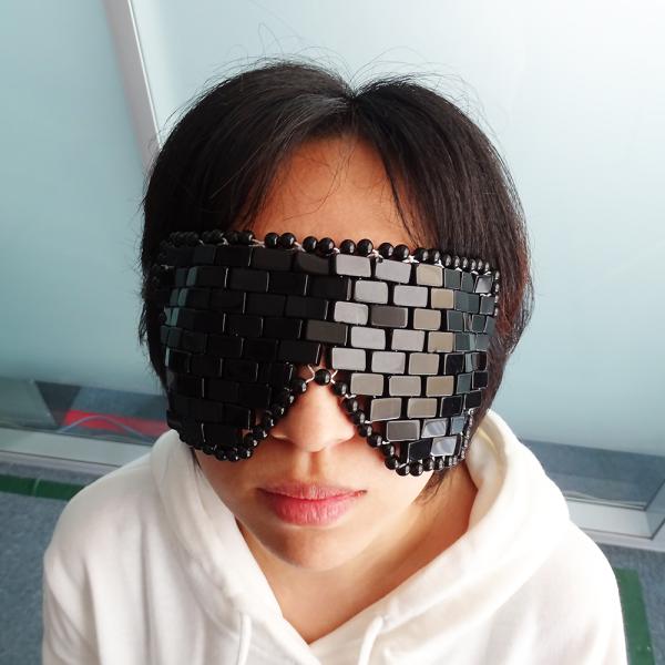 Rose Quartz Eye Mask Natural Remedy for Better Sleep and Relief of Eye Fatigue
