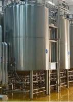 Réservoirs en acier inoxydable à couche unique, revêtus d'une veste, réservoirs isolants, volume de 100L à 300HL