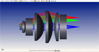 Плавленый кремнезем 546.1нм плоской сферической стеклянной линзы УЛЬТРАФИОЛЕТОВЫЙ в излучателях