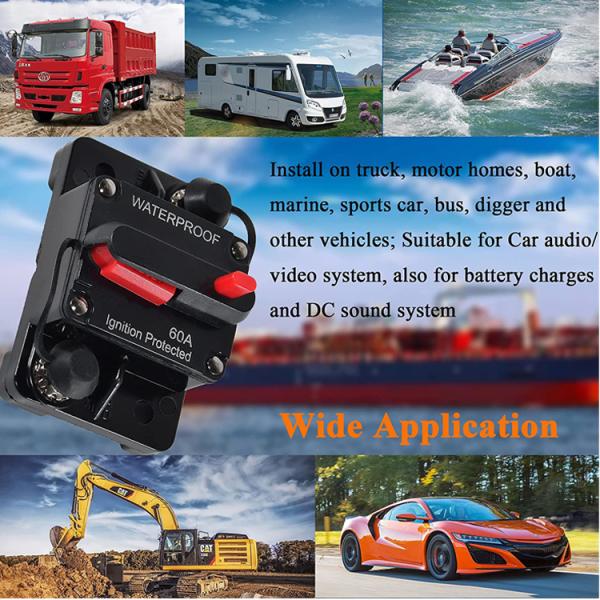Автомат защити цепи 100 Amp водоустойчивые/выключатель возврата вручную феноловый