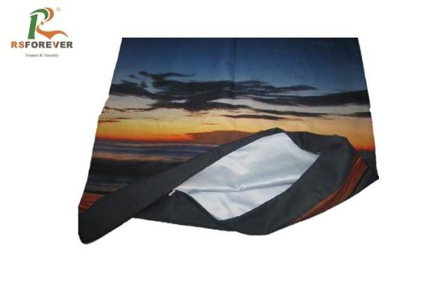 Natural View Pattern Custom Made Cushion Covers , Dye Sublimation Waterproof Pillow Case