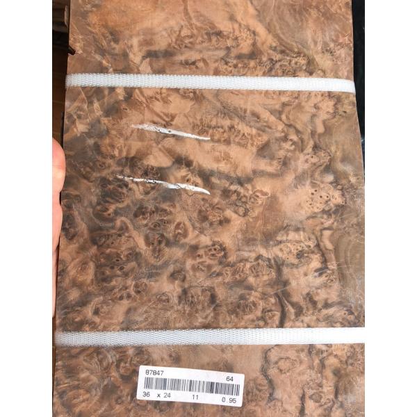 Faisceau de faisceau de bois naturel de 0,5 mm pour armoire