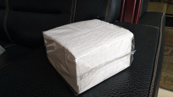 PLC Control Double Heads Facial Tissue Bagging And Sealing Machine 26Bags/Min