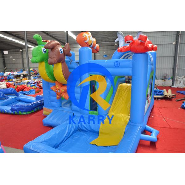 2024 16ft Jumping Inflatable Castle Slide Combo with Pool/Inflatable Bouncer Castle