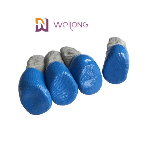 Водоустойчивые носки любимца с ботинком носков собаки выскальзывания резинового единственного Gripper ремней на открытом воздухе анти-