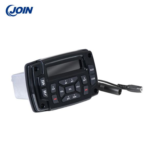 Universal Golf Cart Radio Stereo Black Color Multi Functional
