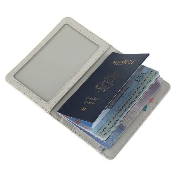 Full Printing Blank Sublimation Passport Cover With Card Slots Leather Passport Holder Personalized