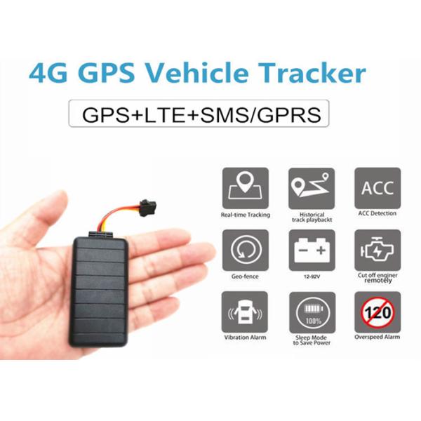 Отслежыватель корабля протокола 4g отслежывателя 200mAh ACC SMS 2D RMS 4G GPS