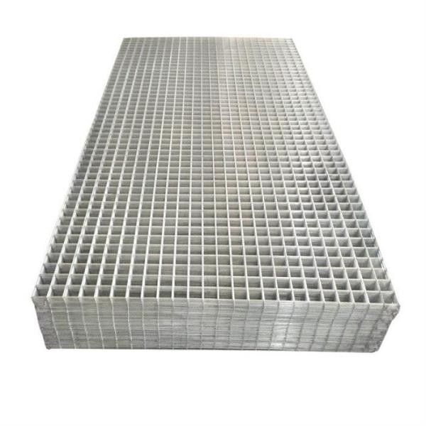 1.2×2.4m Hot Dipped Galvanized Welded Wire Mesh Panels with 50×50mm Mesh for Industrial Fencing