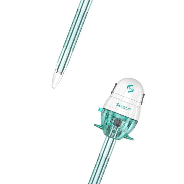 Sterilized Plastic Blunt Tip Trocar 10mm Disposable Laparoscopic Trocars