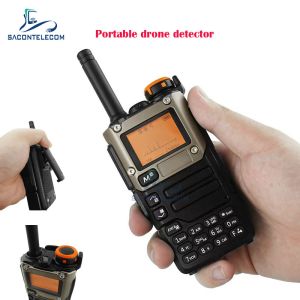 Portable Handheld Anti Drone Detector with 700-6Ghz Frequency and 800m Detection