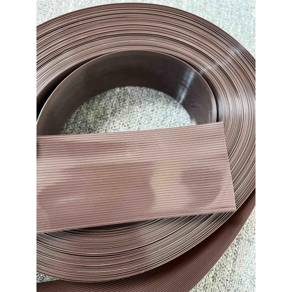 Weatherproof and Anti-UV Vinyl Fence Strips with Customizable Length for Outdoor Privacy Screening
