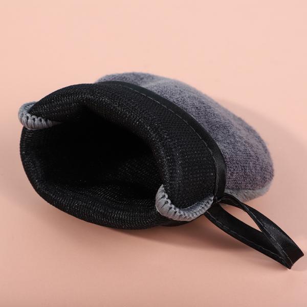 Microfiber Makeup Removal Mitt Facial Cleaning Makeup Remover towel Mitt
