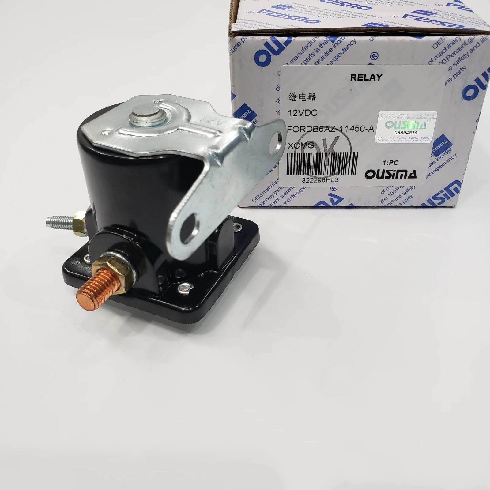 Реле FORDB6AZ-11450 11965077911 таймера переключателя соленоида стартера XCMG