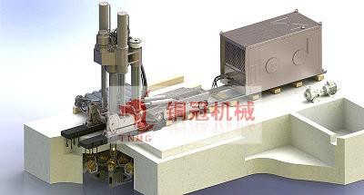 Hydraulic Raise Boring Rig Machine High Guiding Precision Two Column Structure