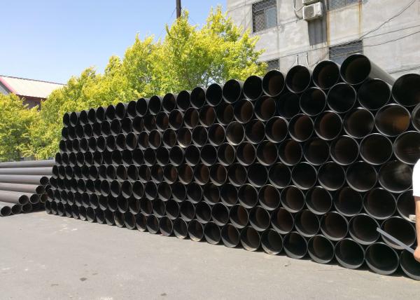 DIN 30670 S235JR ERW Black Steel Pipe For Pressure Purposes