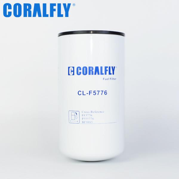 Coralfly Construction Machinery Fuel Filter FF5776 P555776 BF9885 For Fleetguard
