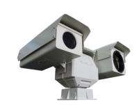 Double caméra thermique de la protection IP66, caméra de sécurité du véhicule PTZ