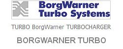 10001970000 TURBO BorgWarner TURBOCHARGER