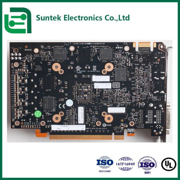 Quick Turn PCB Assembly Manufacturer in China and Cambodia with 0.10 Mm Minimum Hole Diameter 5 Layer Count ISO9001:2015 Certified