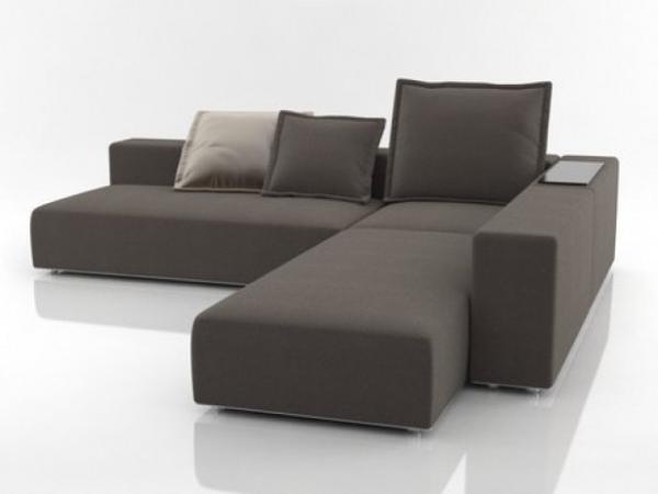 Nordic Style Custom Made Furniture Living Room Fabric Sofa For Apartment / Hotel