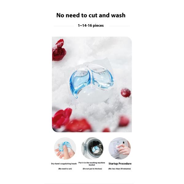 Highly Efficient Deep Clean Laundry Detergent Pods Concentrated Laundry Pods