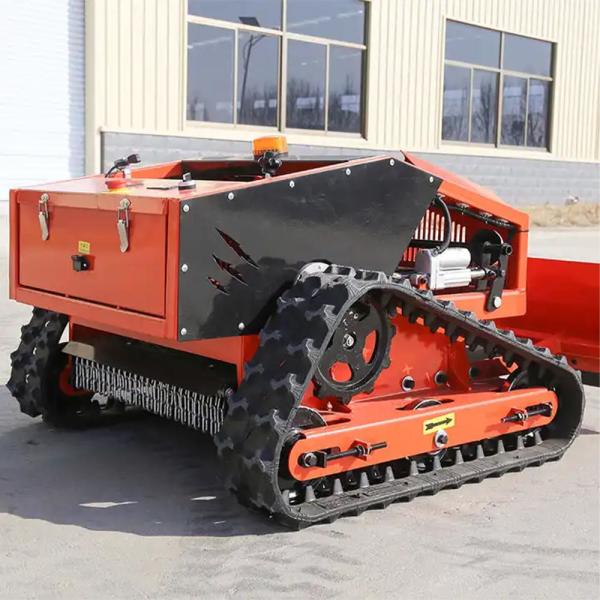 New Intelligent Robot Gasoline Lawn Mower Crawler Drive 7.5kw Power CE Certified