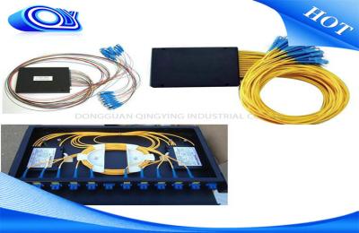 Inserting Waterproof Fiber Optic Termination Box / 1 X 32 Optical PLC Splitter Anti - UV