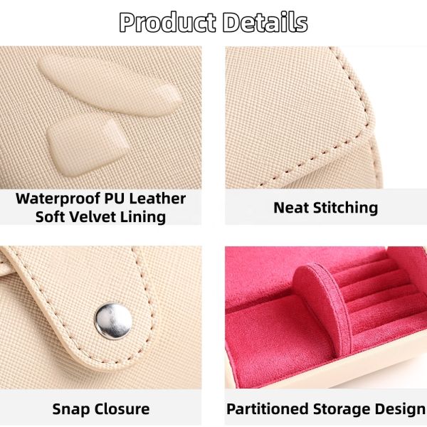 Custom Handmade Multi-Purpose OEM ODM 1 Slot PU Leather Watch Roll Case