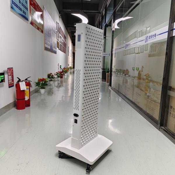 Dispositif de thérapie de la lumière du visage à LED pour salon de beauté