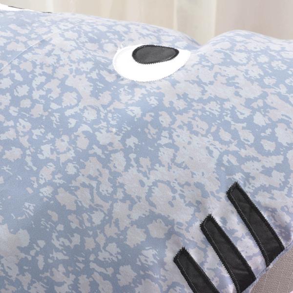 Animal Shark Plush Sleeping Bag Type Blanket Fun Fin Breathable Knit