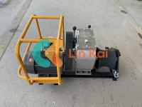 Winch électrique de traction de câbles avec tambour détachable pour la gestion des câbles
