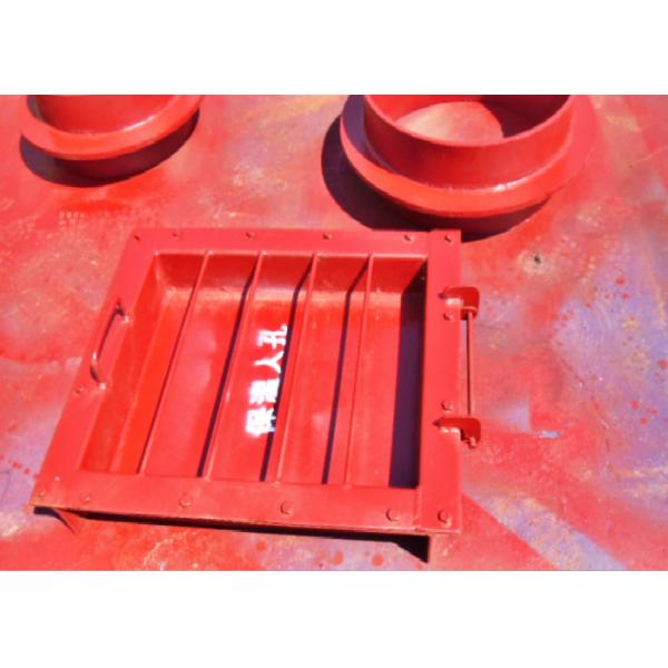 tubo 316L y colocaciones especializados termales, cubierta de boca cuadrada de 600m m