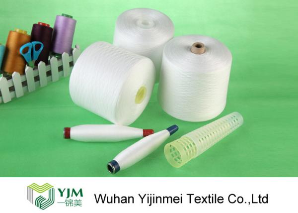 Smooth Plastic Tube Good Evenness Easily Polyester Spun Yarn for Sewing Thread