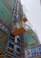 Limpar com jato de areia de aço de Q355B e grua pintada, galvanizada do canteiro de obras