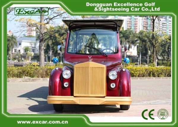 Carros clássicos bondes vermelhos de Excar com bateria Trojan, CE aprovado