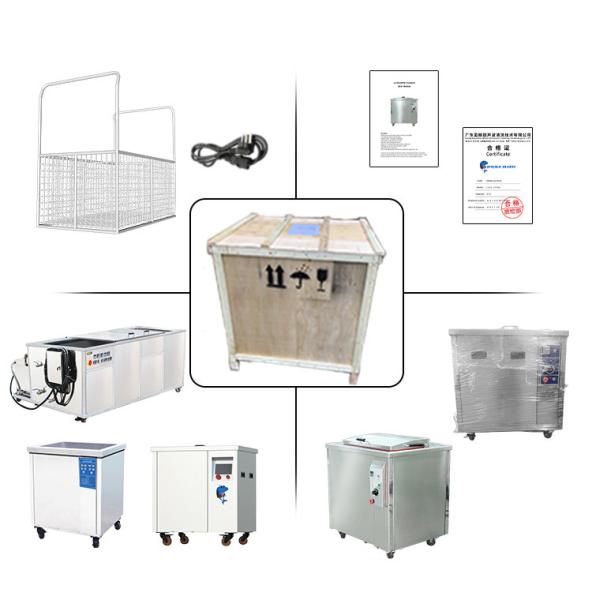 135L Ultrasonic Cleaner AC220V AC380V 3 Phase For Aircraft Parts