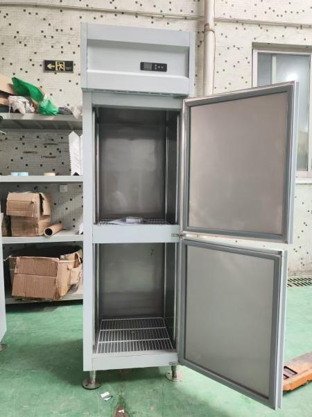 Frigorífico comercial vertical Frigorífico de pernas de bala Marinha Frigorífico de cozinha personalizado Congelador com 120V / 60Hz