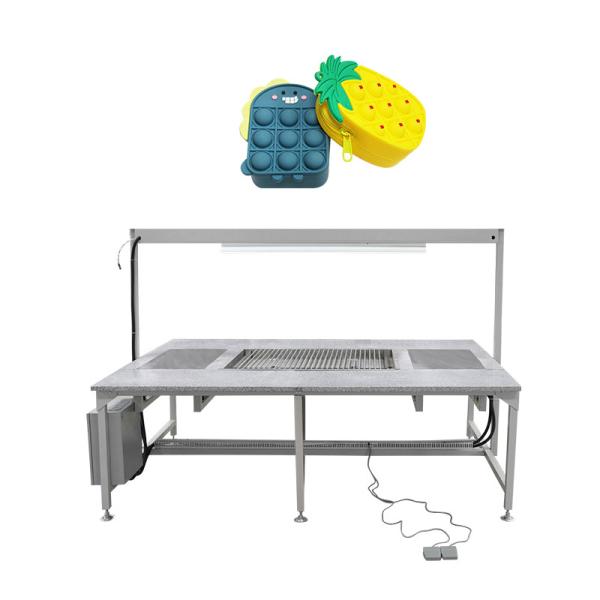 Automatic Keychains Mold Baking Table Heating Machine for Making Silicone 2D 3D Patch