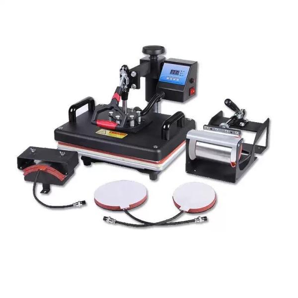 Machines de presse à chaleur combinées multifonctionnelles pour l'impression de produits par sublimation