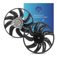 Tipo de mola radiador automático ventilador de refrigeração principal elétrico para AUDI B8