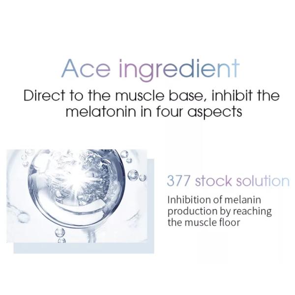 Сыворотка витамина e сыворотки Кореи 377 Wrinkless OEM анти- старея для забеливать кожи