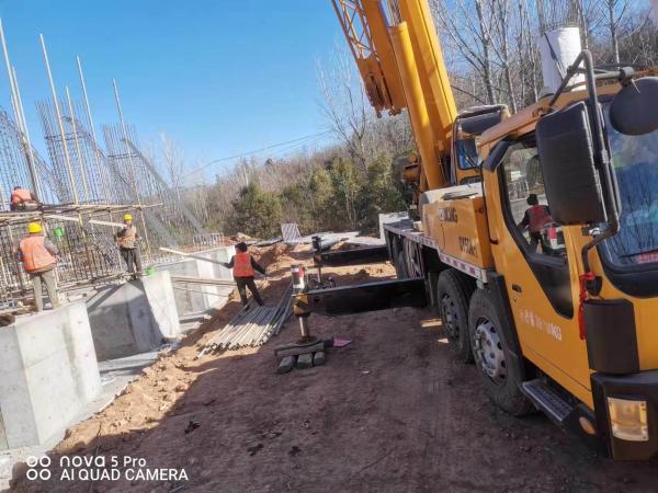 Cane de camion d'occasion de 35 tonnes de haute qualité et 4 numéros de puits à Guangzho
