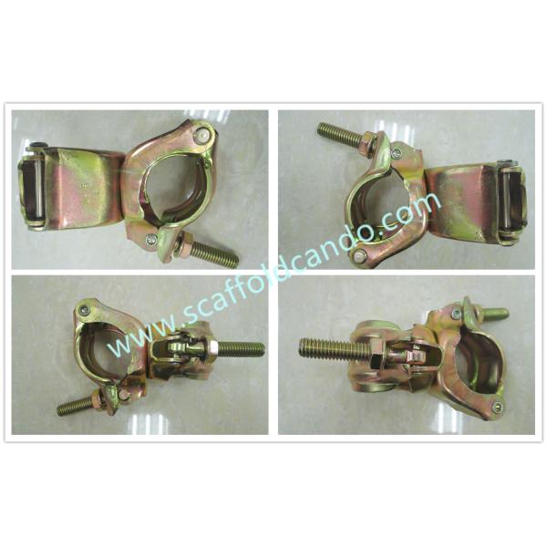 Durable good performance JIS scaffold pressed right angle coupler clamp with electro galvanized for 48.6mm sizes